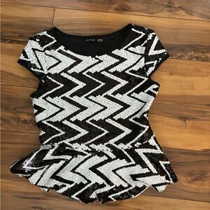 Sequin top
